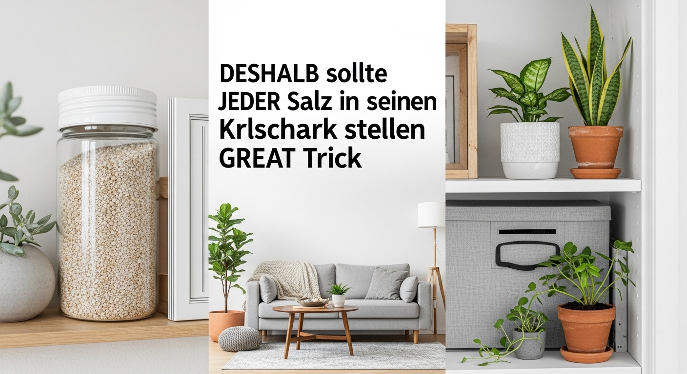 DESHALB sollte JEDER Salz in seinen Kühlschrank stellen  (GENIAL Trick) content image