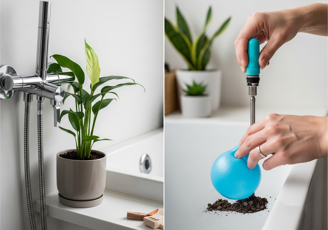 Hängen Sie einen Ballon in Ihr Badezimmer und der Abfluss wird nie stinken! content image