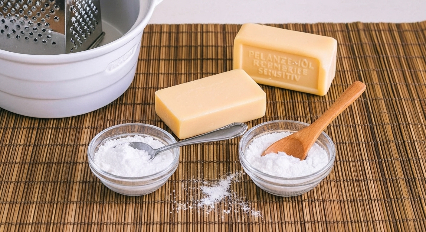 Wenn du während des Waschens hinzufügst, bleibt von den Flecken nicht einmal eine Spur übrig content image