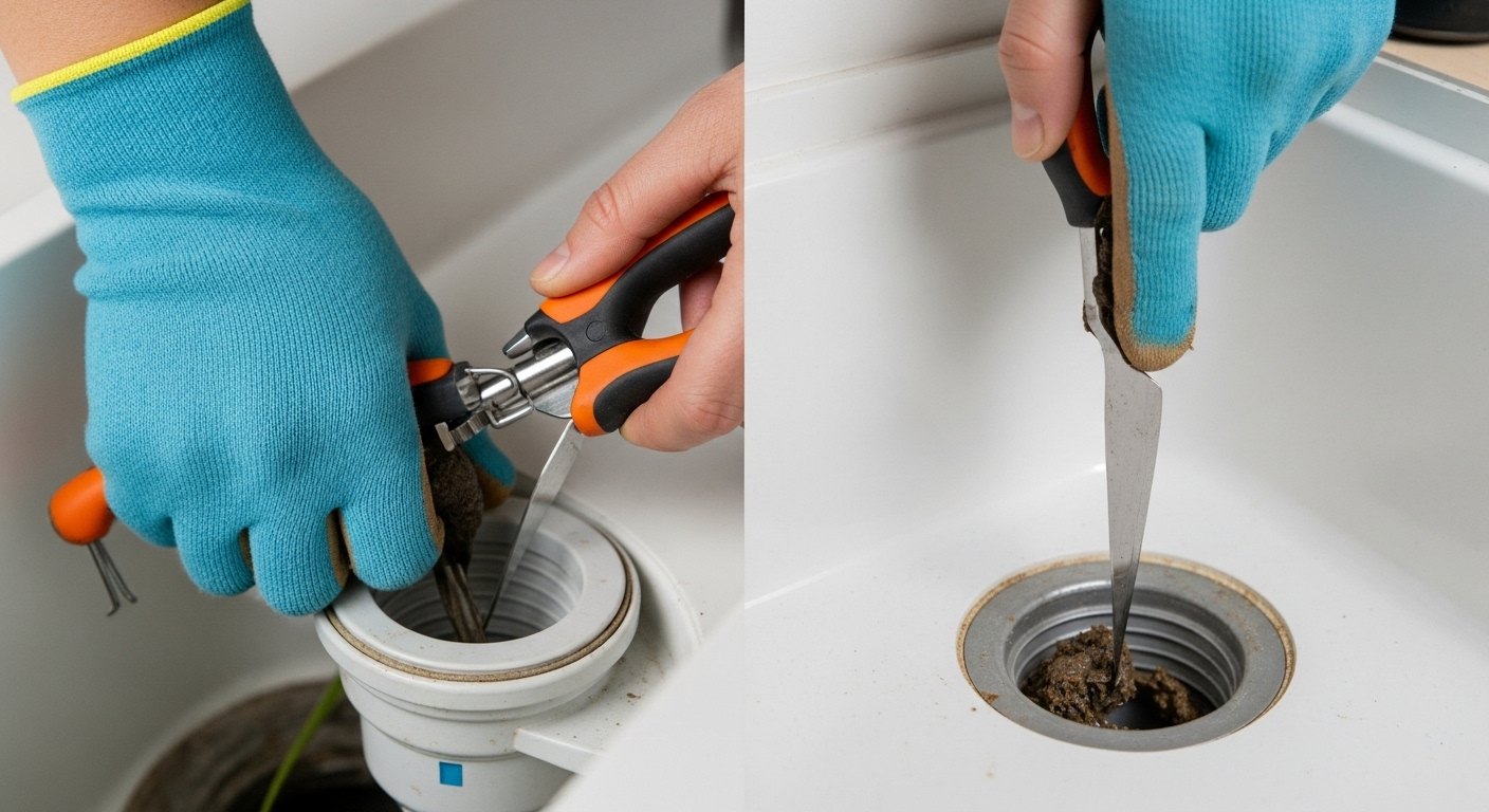 Verstopfter Abfluss? Jetzt ist es Zeit, es selbst zu tun! content image