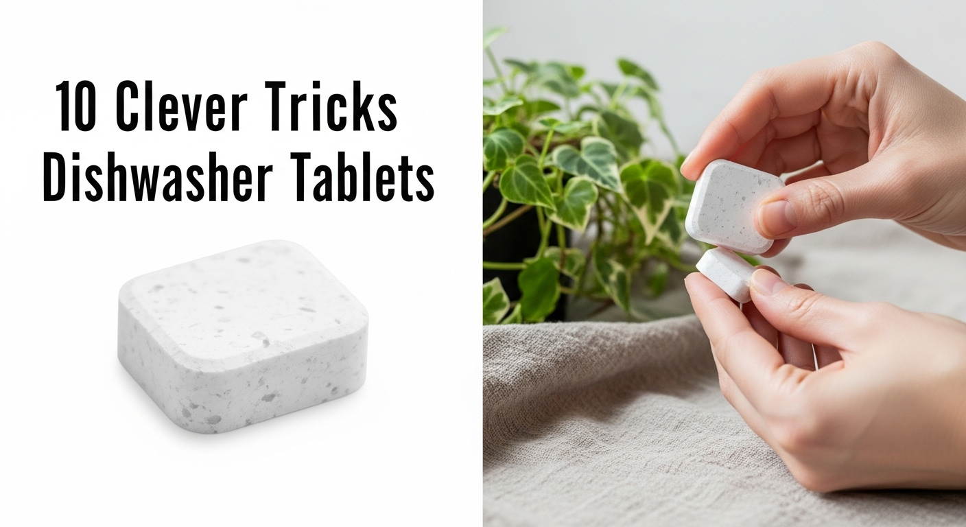 10 tolle Tricks mit Geschirrspültabs content image