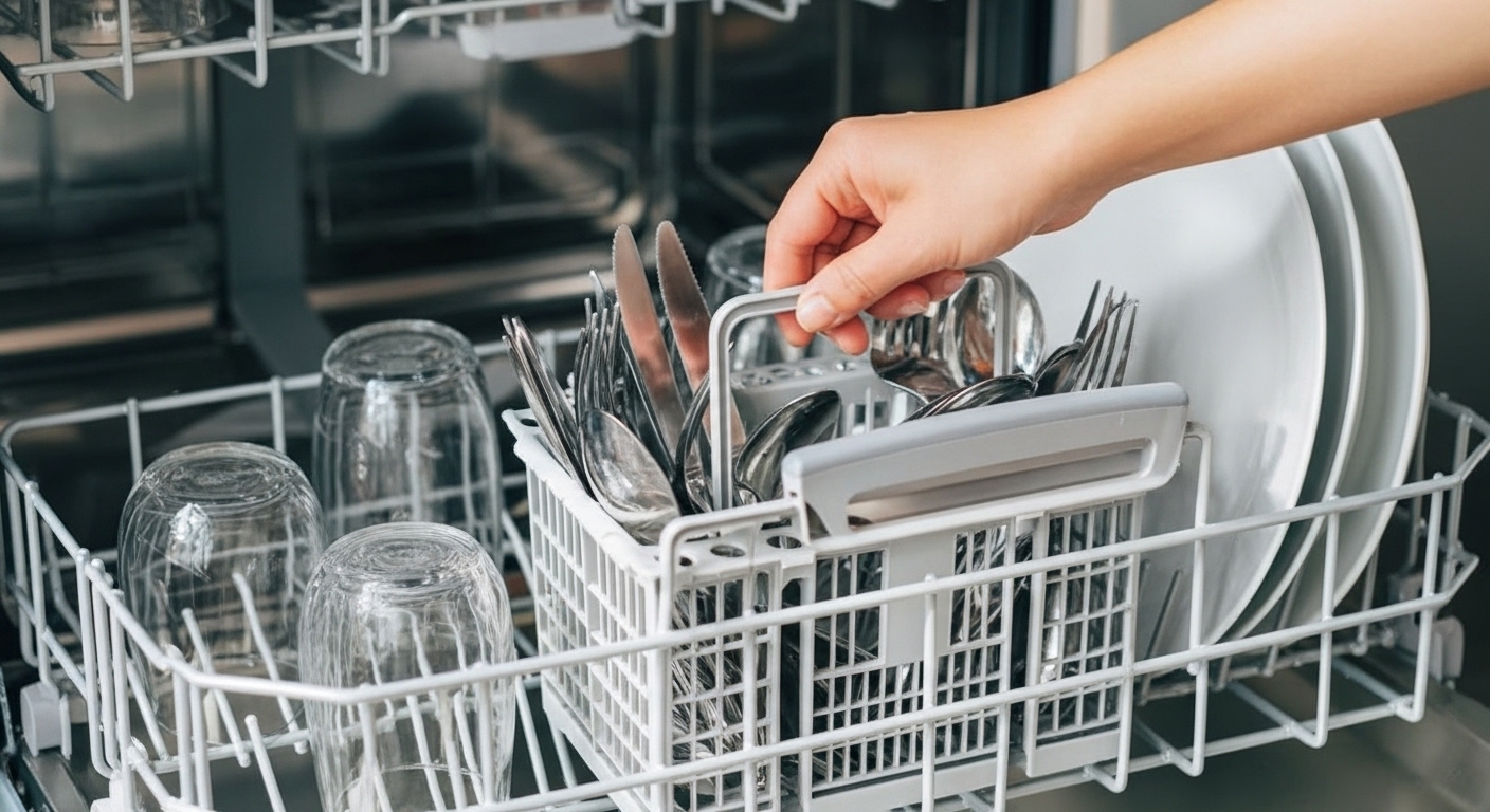 Aus diesem Grund sollten Sie einen Ball aus Alufolie in den Geschirrspüler legen content image