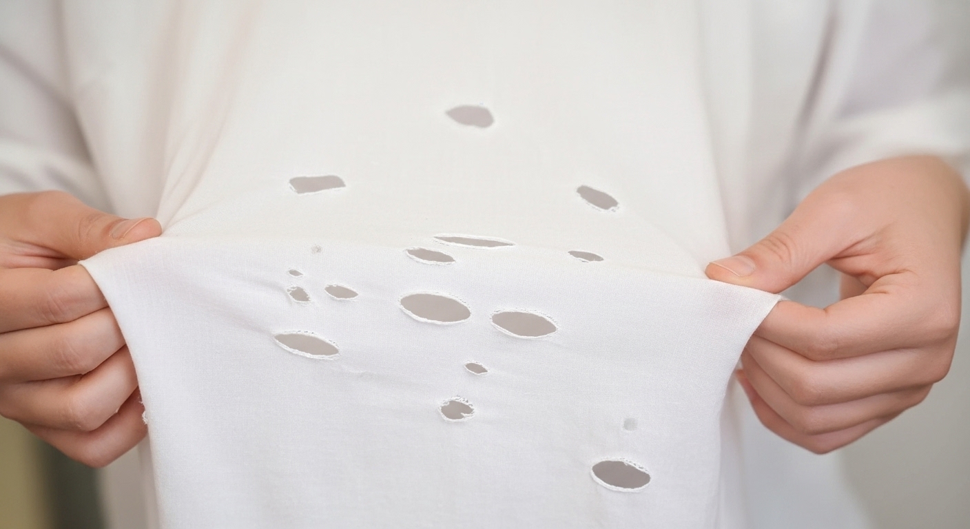 Haben deine Klamotten auch manchmal kleine diese komischen Löcher? Hierdurch kommt das! content image