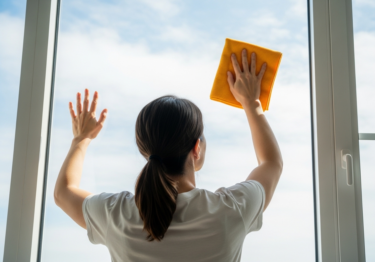 Der unglaubliche Trick, um Fenster zu putzen und zum Glänzen zu bringen content image