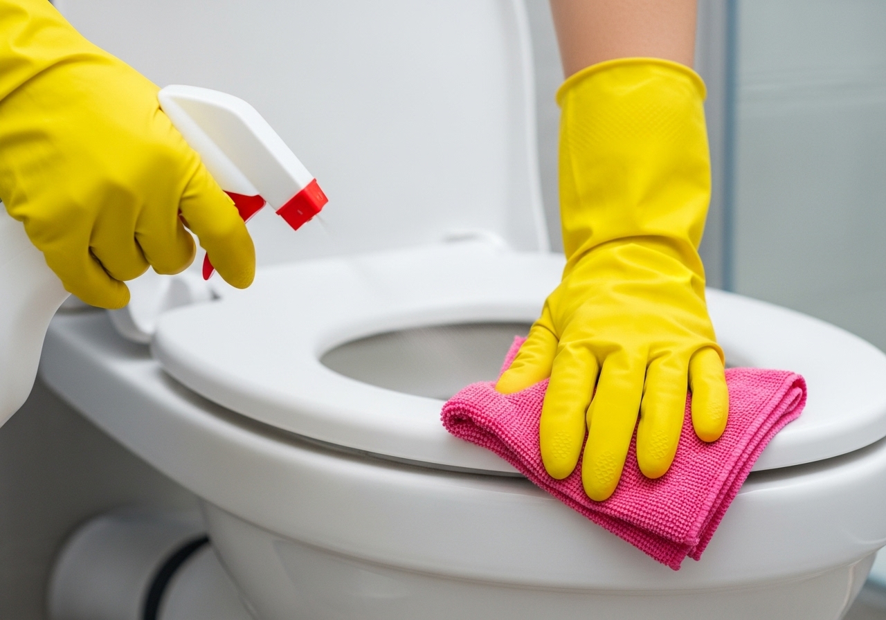 So reinititen Sie einen stark vergilbten Toilettensitz erfolgreich content image