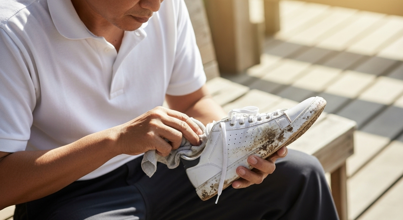 Schmutzige, weiße Schuhe? Trick, wir sehen etwas Neues! content image