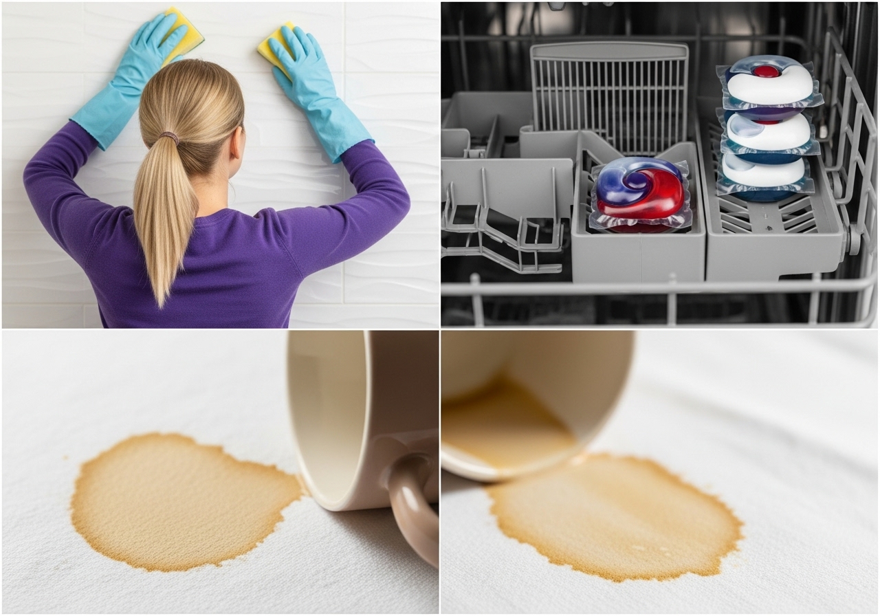8 coole Reinigungsstricks mit Geschirrspültabs, die jeder kennen sollte content image