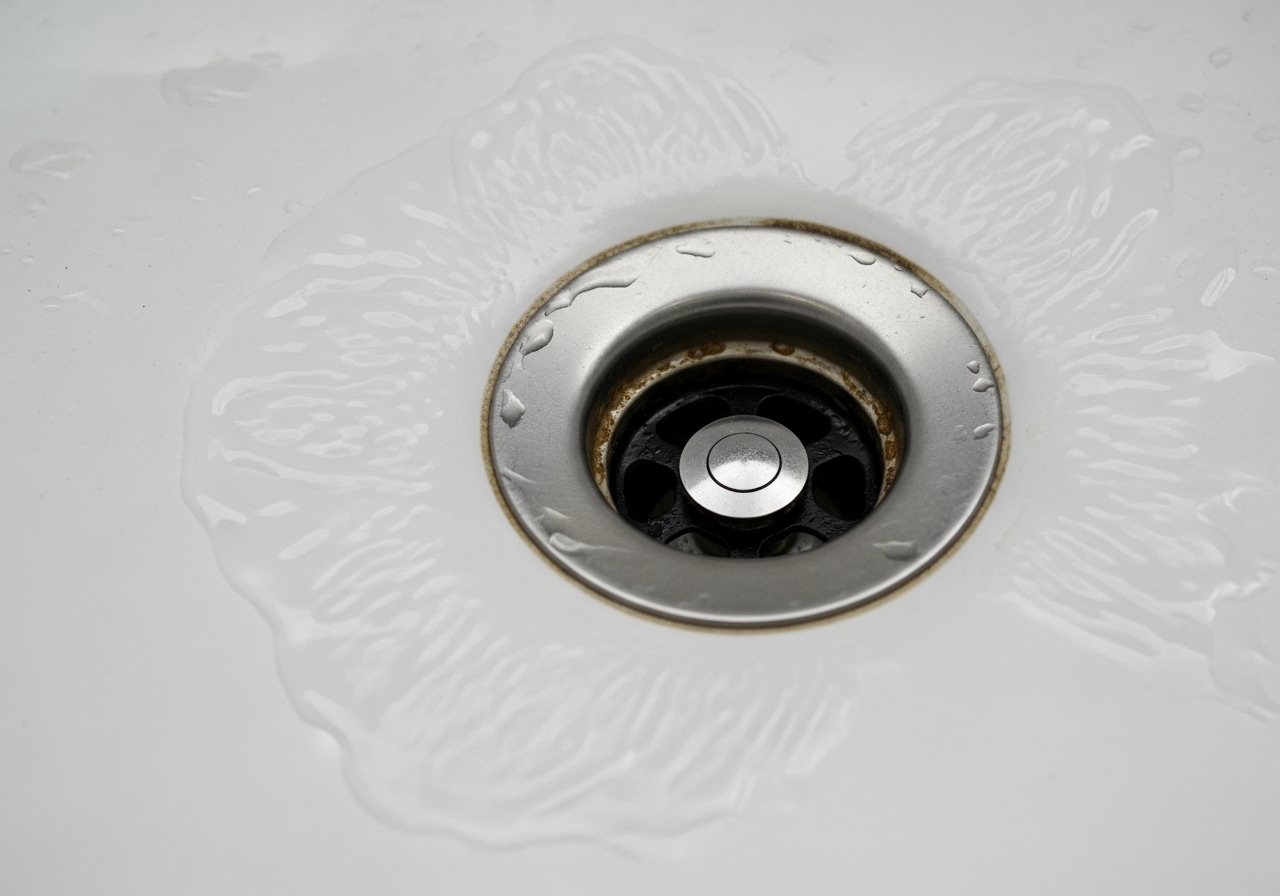 Waschbecken Abfluss verstopft? In Sekunden wieder frei! content image