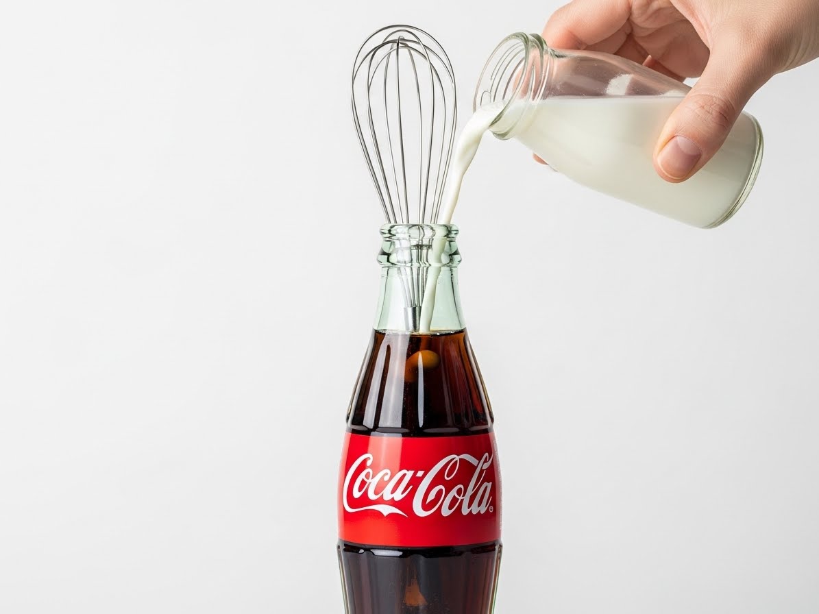 Cola und Salz zu mischen ist ein toller Trick – super einfach content image