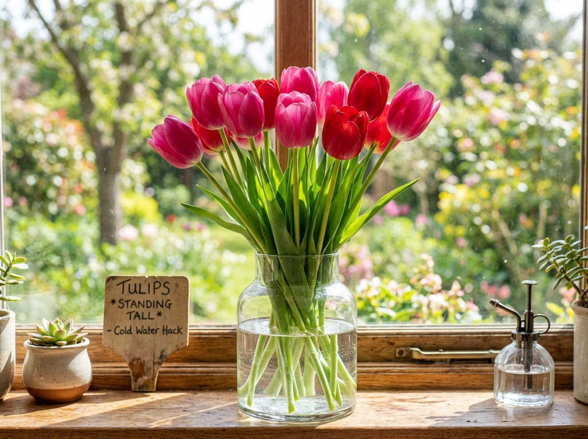Wenn die Tulpen den Kopf hängen lassen: Eine Sache aus dem Geldbeutel lässt sie wieder stehen content image