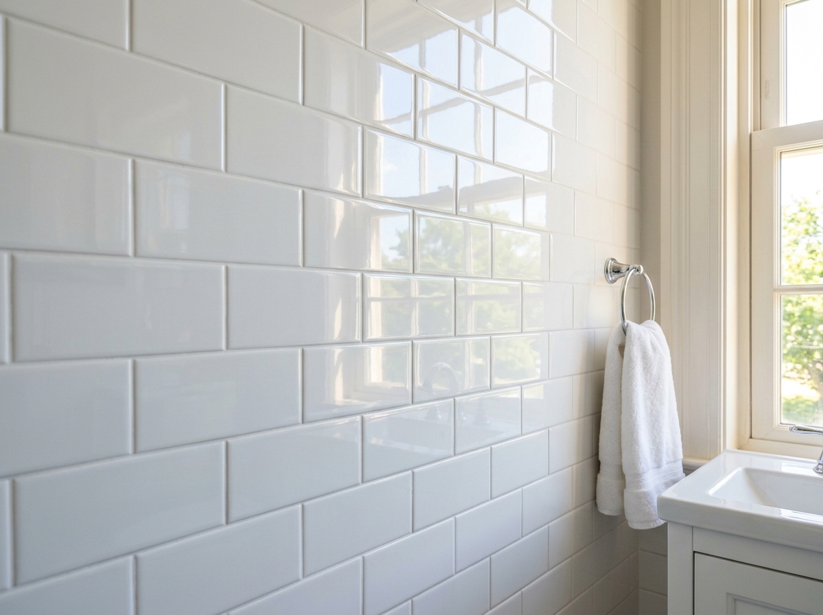 Le carrelage de votre salle de bain sera un véritable miroir grâce à cette astuce ingénieuse content image