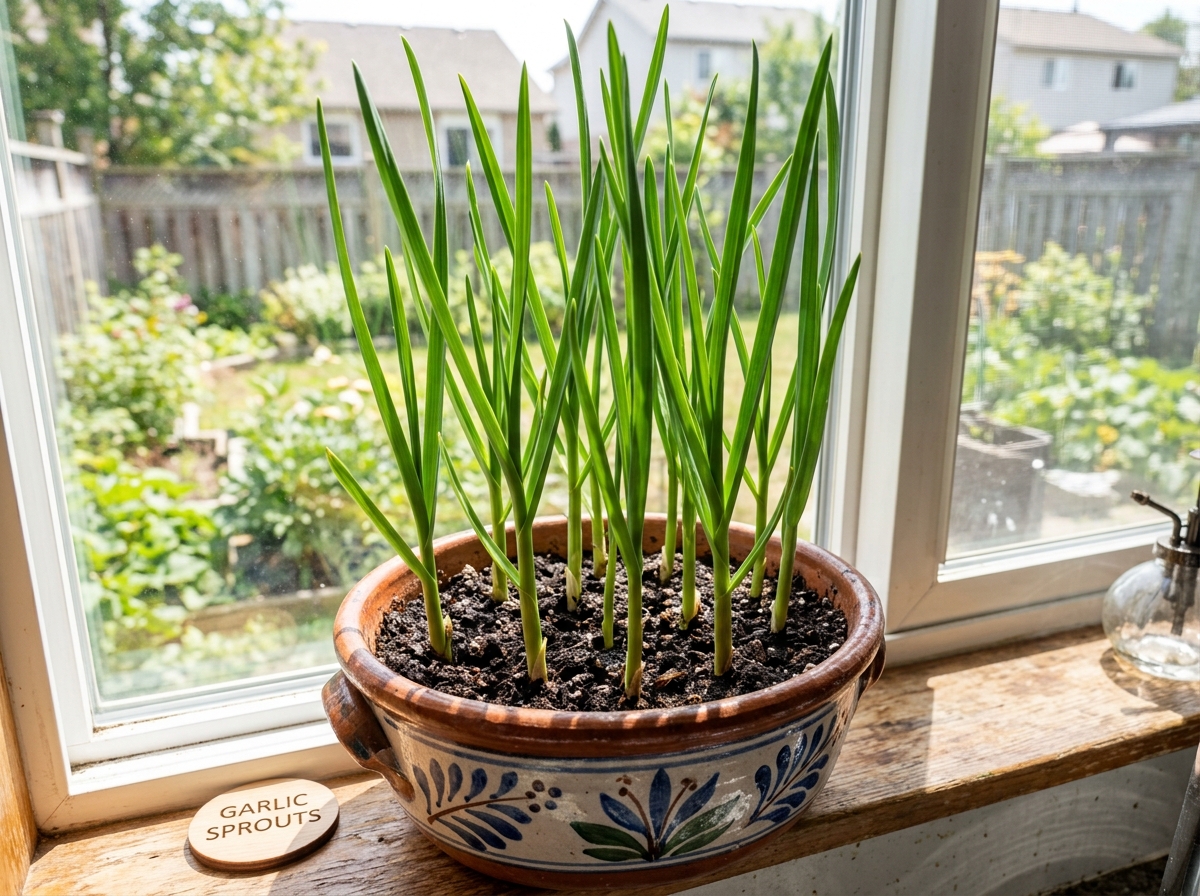 Ihr müsst keinen Knoblauch mehr kaufen! Mit diesen 4 einfachen Schritten wächst er bei euch im Haus! content image