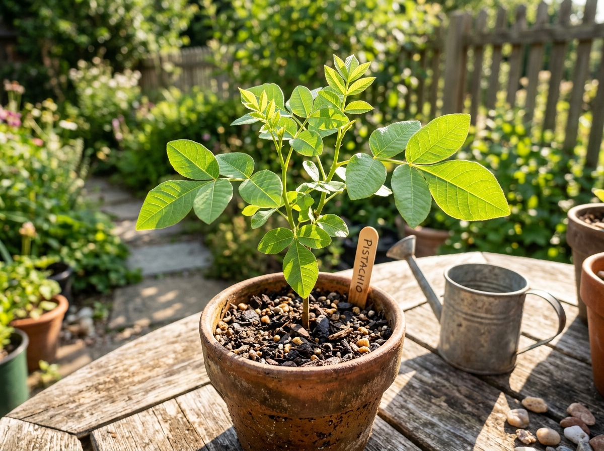 SO MACHST DU AUS EINEM EINFACHEN PISTAZIENKERN EINEN RICHTIGEN PISTAZIENBAUM content image