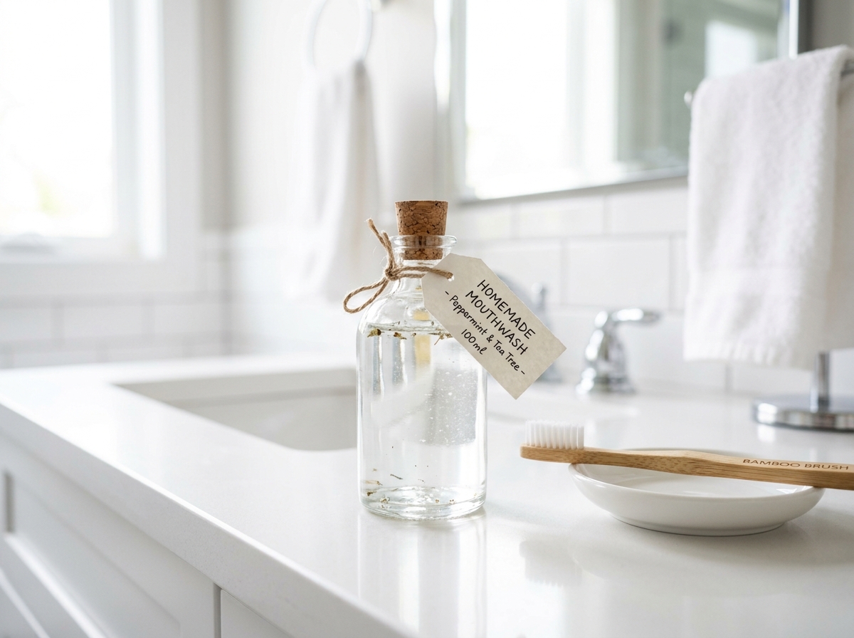 Bain de bouche maison très puissant qui enlève la plaque dentaire en 2 minutes content image