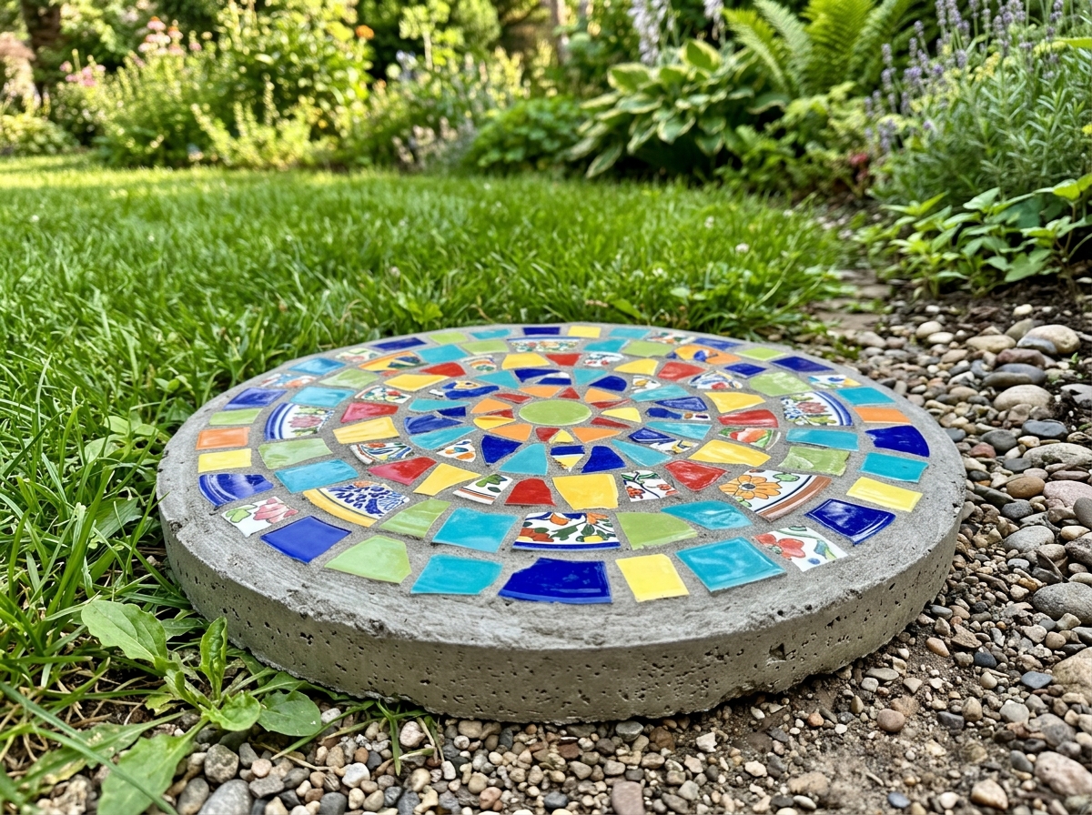 STECK EINE KAPUTTE TASSE IN BETON. UM DIESE DEKO WERDEN DICH ALLE BENEIDEN. content image