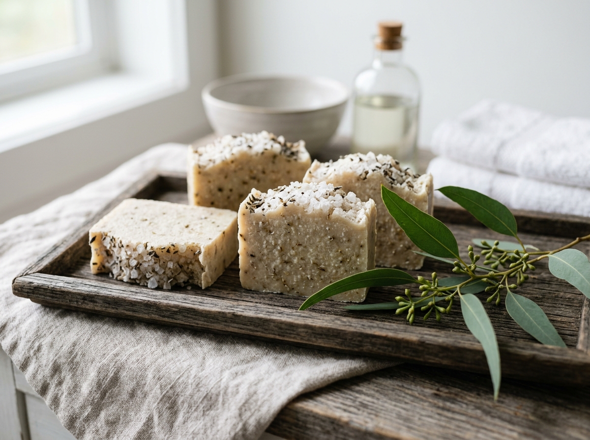 10 MINUTE SOAP WITH EPSOM SALT SOOTHE SORE MUSCLES content image