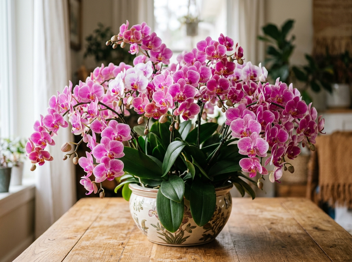Mache DAS wenn du eine üppige und lang anhaltende Orchideen Blüte haben willst content image