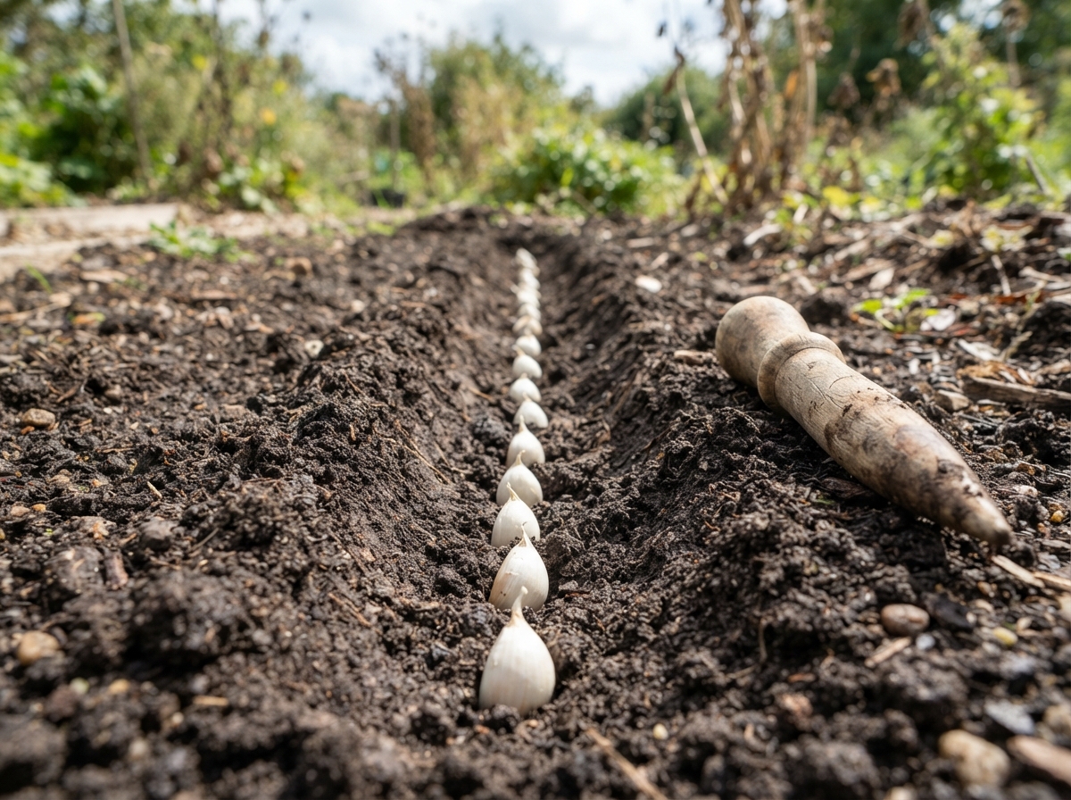 Knoblauch richtig stecken – so geht es fehlerfrei content image